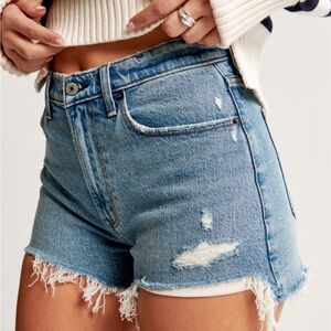 Brand new Abercrombie & Fitch curve love  high rise shorts size 6